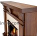 Real Flame Porter Fireplace in Walnut Finish - B00GBPZXNW